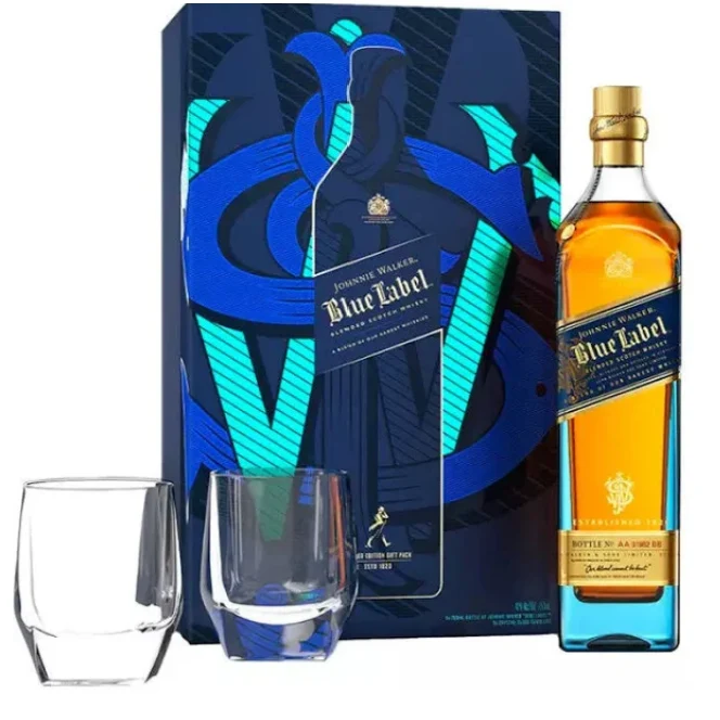 Johnnie Walker Blue Label Limited Edition Gift Set 750ml